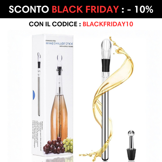 Raffredda-vino - Mai più vino tiepido!