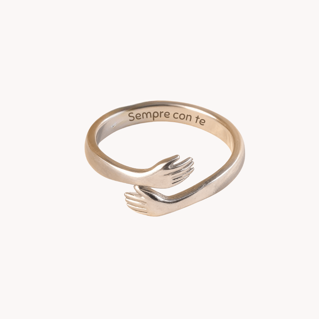 Mia preziosa figlia – Anello abbraccio