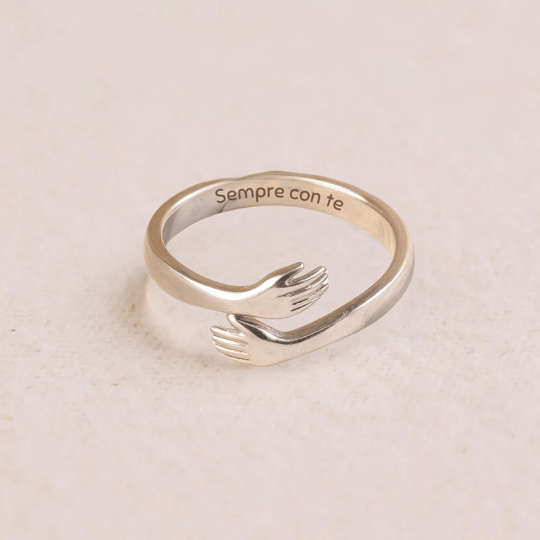 Mia preziosa figlia – Anello abbraccio