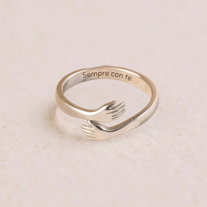 Mia preziosa figlia – Anello abbraccio